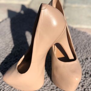 Nude heels